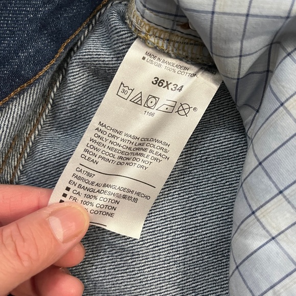 Banana Republic Men's Slim Fit Jeans - Size W36L34 - Picture 9 of 9